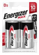 Батарейка D бочонок MAX к-т 2 шт ENERGIZER E302306800 790₽