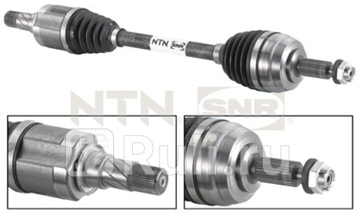 Комплект приводного вала перед лев SNR DK55011 0₽