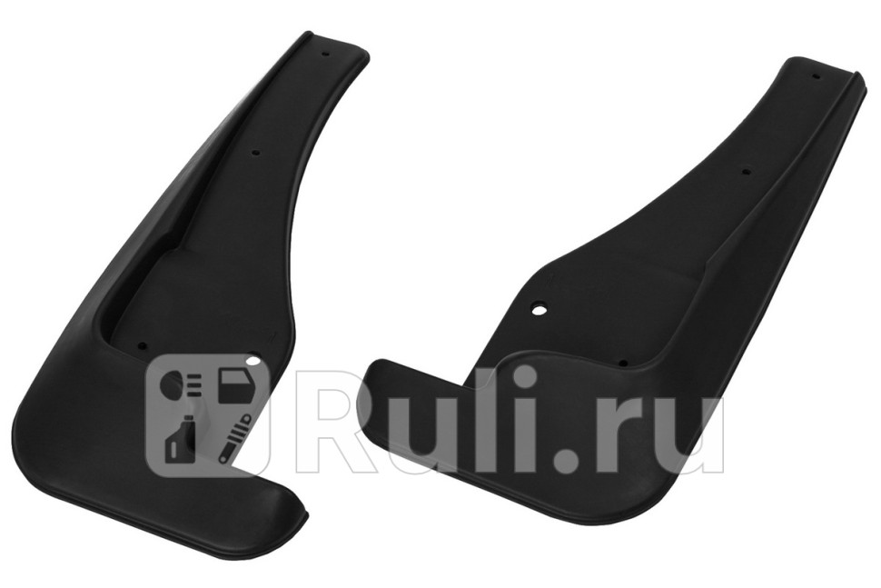 Брызговики передние комплект для Nissan Almera G15 2012-2018 RIVAL 24101001 1300₽