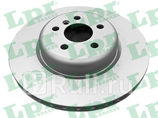 Диск тормозной bmw 5 g30f907 g11g12x3 g01 задний вент d 345мм LPR B2556VR 0₽