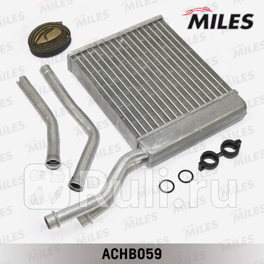 Радиатор отопителя Ford C-Max 07- Focus II 04- Mazda 3 03- 5 05- Volvo C30 06- MILES ACHB059 4590₽