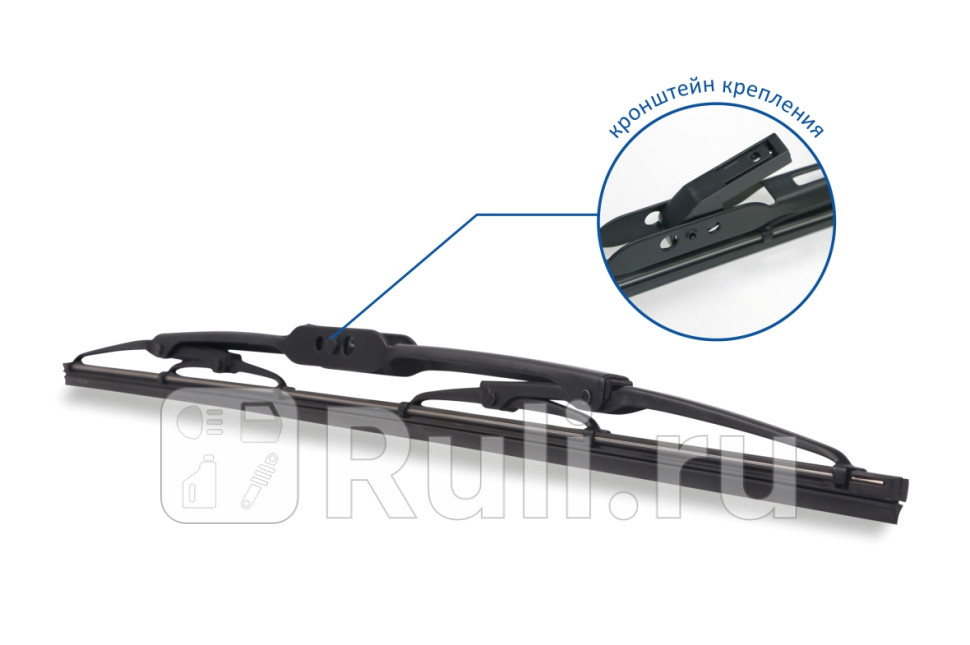 Щетка стеклоочистителя каркасная GoodYear 22550 мм Frame GoodYear GY000322 830₽