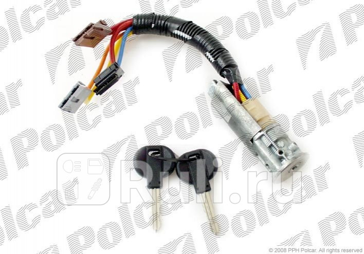 Замок зажигания для Citroen Berlingo M49 1996-2002 Polcar 5790Z-05A 2200₽