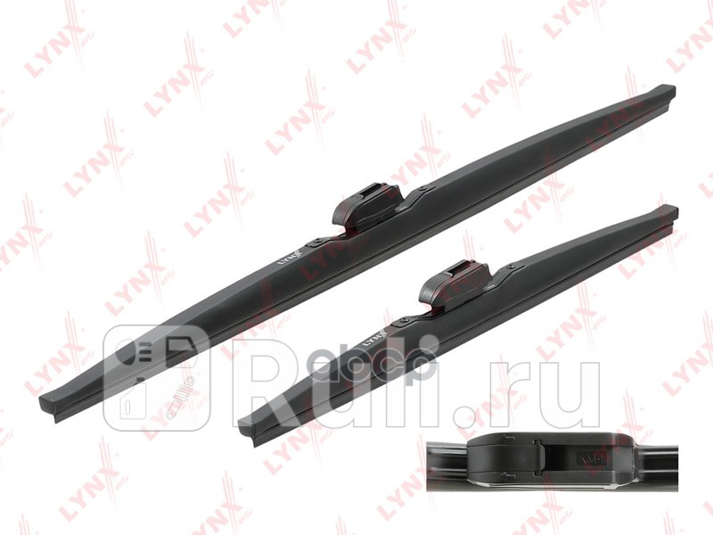 Комплект зимних щеток стеклоочистителя 600мм24400мм16 правлев LYNXAUTO LW6040H 1970₽