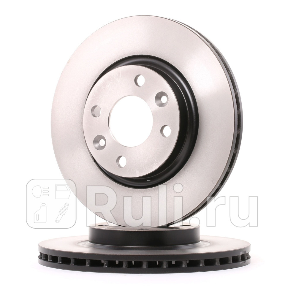 Диск тормозной передний для Renault Logan 2 2013-2018 TRW DF6534 3700₽