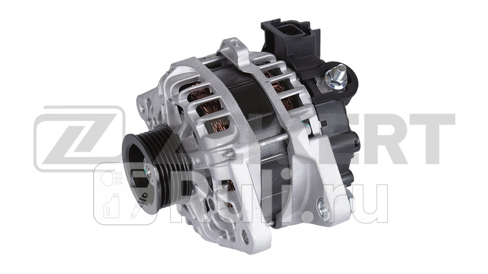 Генератор Kia Ceed 06- Cerato II III 09- Soul II 09- Hyundai Solaris IV 10- Elantra IV V 06- Zekkert ge-1002 12160₽