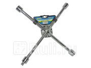 Ключ баллонный крест 17 х 19 х 21 х 22 х 12 усиленный хром Dollex Dollex KBX-211 1170₽