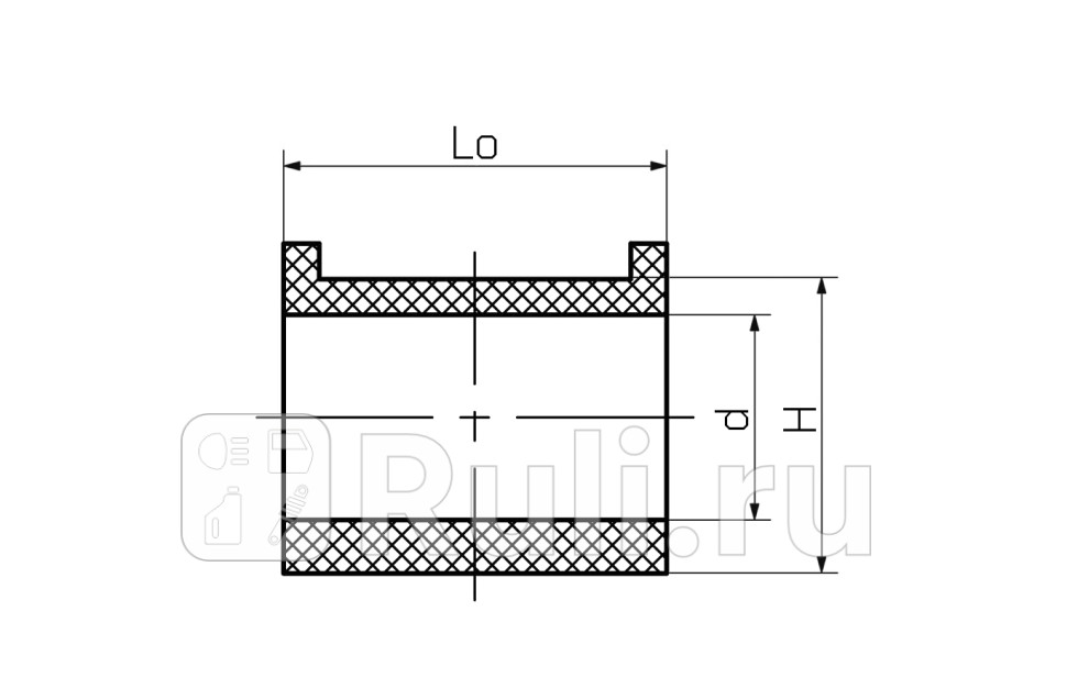 Втулка стабилизатора SIDEM 809805 210₽