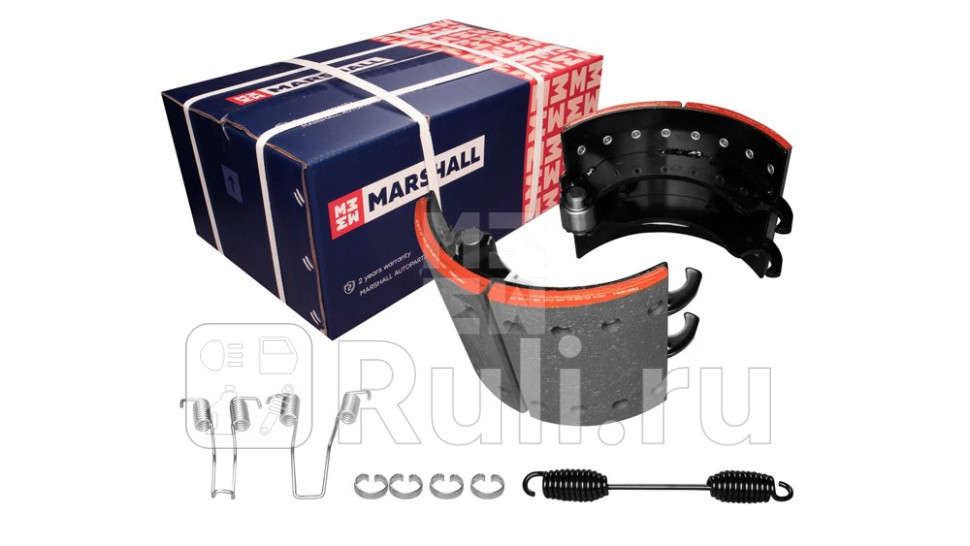 накладки тормозные STD с заклепками 300x200 MB BPW Cardi KassSN3020 MARSHALL M2530062 13150₽