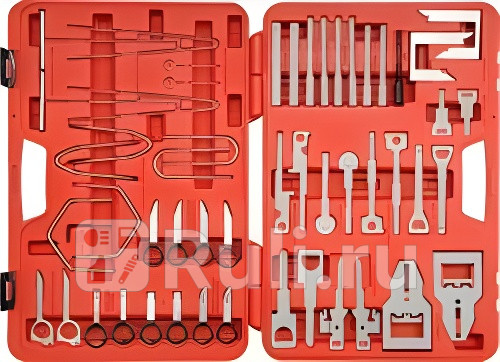 Набор для демонтажа автомагнитол универсальный в кейсе 52 пр YATO YT-0838 0₽