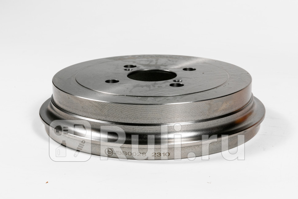 Барабан тормозной Задний 252х53 4 отв JD JBB0028 1860₽