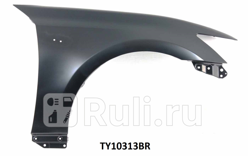 Крыло переднее правое для Lexus GS 2011-2018 CrossOcean LS21011R 6100₽