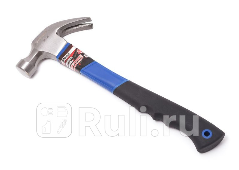 Молоток-гвоздодер 226г 280мм forsage f616c08 Forsage F616C08 0₽