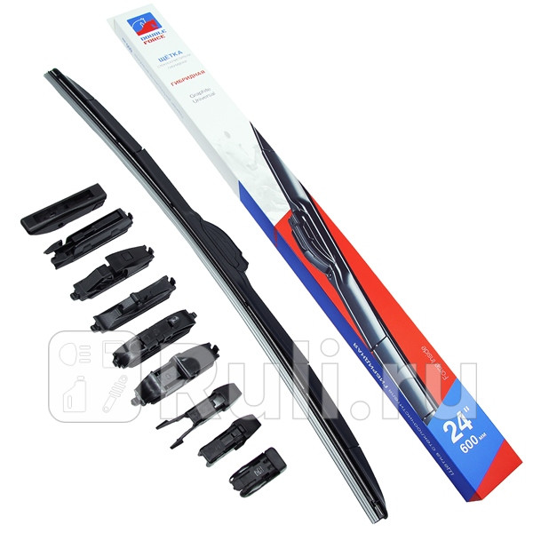 Щетка стеклоочистителя гибридная 600 мм 24 600 мм 24 DOUBLE FORCE DFHY24 680₽