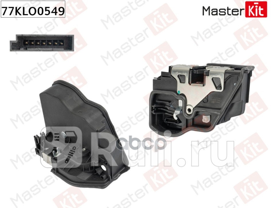 Замок двери перед лев BMW 5 E60X5 E70 2001 - 2013 MASTERKIT 77KLO0549 7090₽