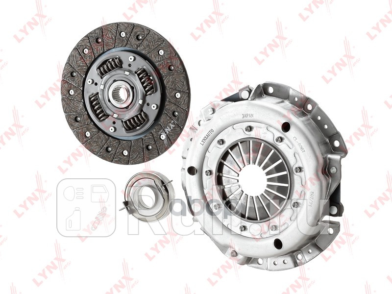 Комплект сцепления d 200 mm MITSUBISHI Colt IV-V 13-16 92 Galant VI 18 88 Lancer V-VI 13 LYNXAUTO cl-1160 7950₽