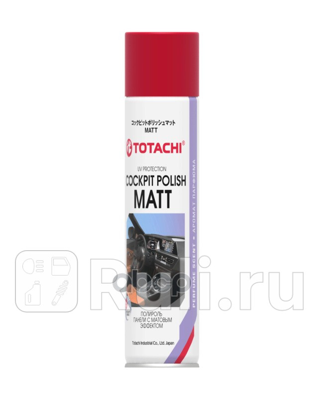 Полироль пластика TOTACHI COCKPIT POLISH MATT 04л TOTACHI 9G240 480₽