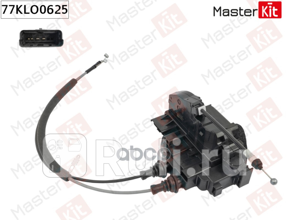 Замок двери зад прав Hyundai SANTA FE II CM 2005 - 2012 77KLO0625 MASTERKIT 77KLO0625 4830₽