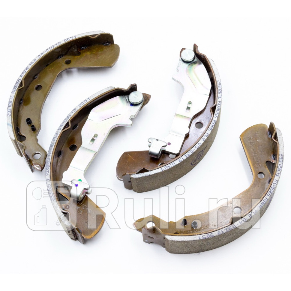 Колодки тормозные барабанные зад. ecoline. hyundai accent (lc/tagaz) 99-  KORWIN KWBS0006E