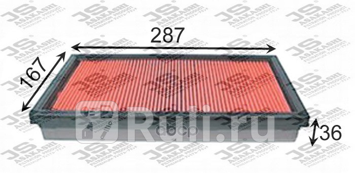 Фильтр воздушный JS Asakashi A458J 0₽