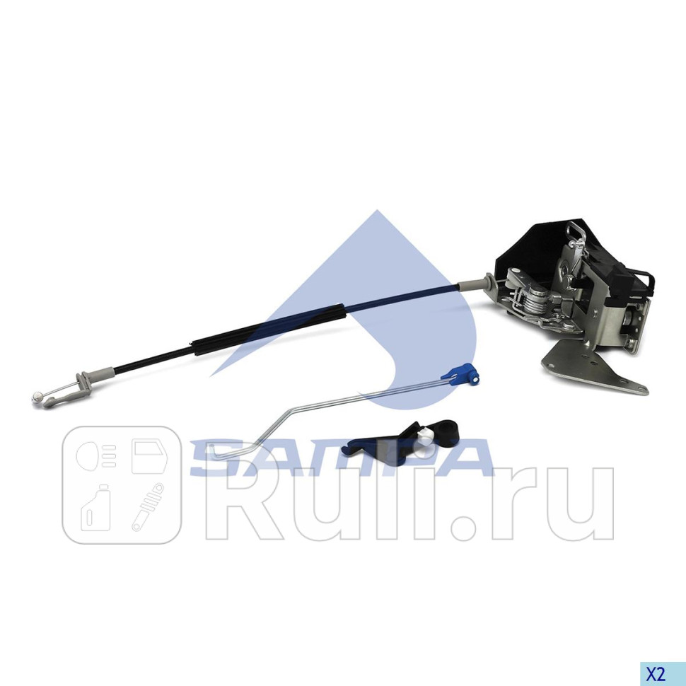 Замок двери передней левой Sampa 077096 0₽