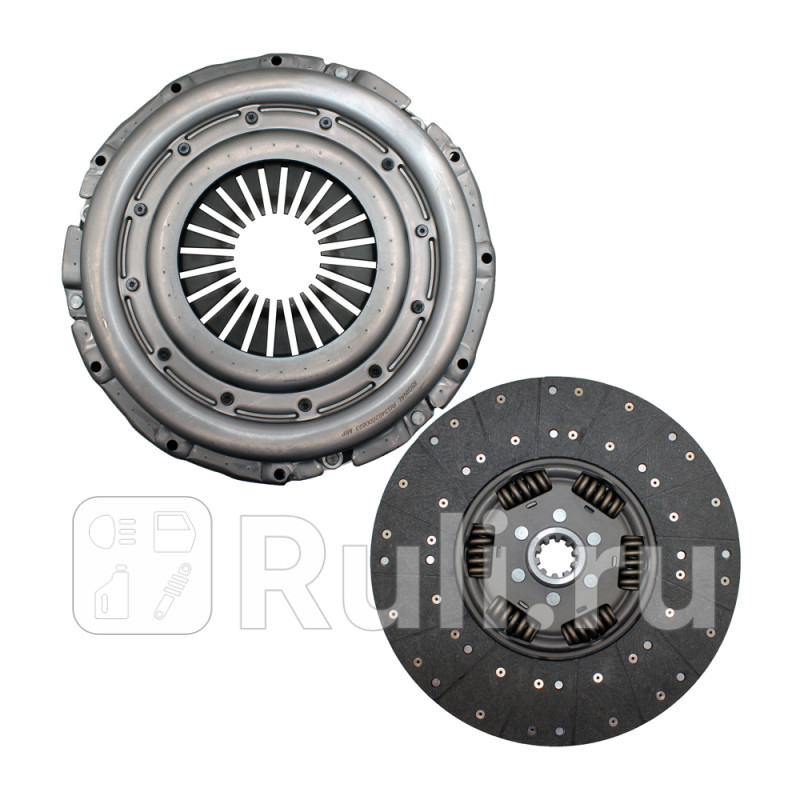 Пакет сцепления корздиск для ам Г- он Next33106ПАЗ Vector двЯМЗ-534Cummins 3844 Riginal RG3482000693-kit 17840₽