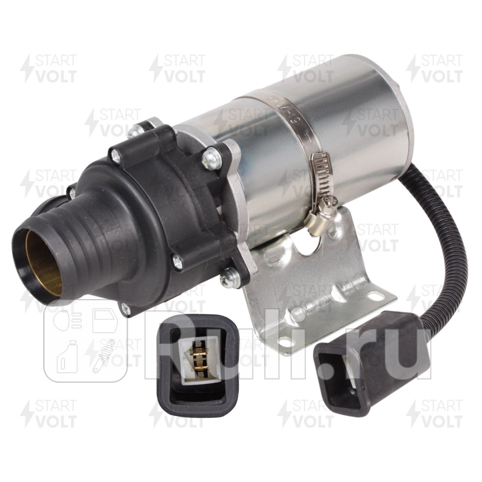 Электропомпа дополнительная D38 мм Г-ль ПАЗ ЛИАЗ для ПЖД-141 24 В STARTVOLT STARTVOLT VPM 1338 7420₽