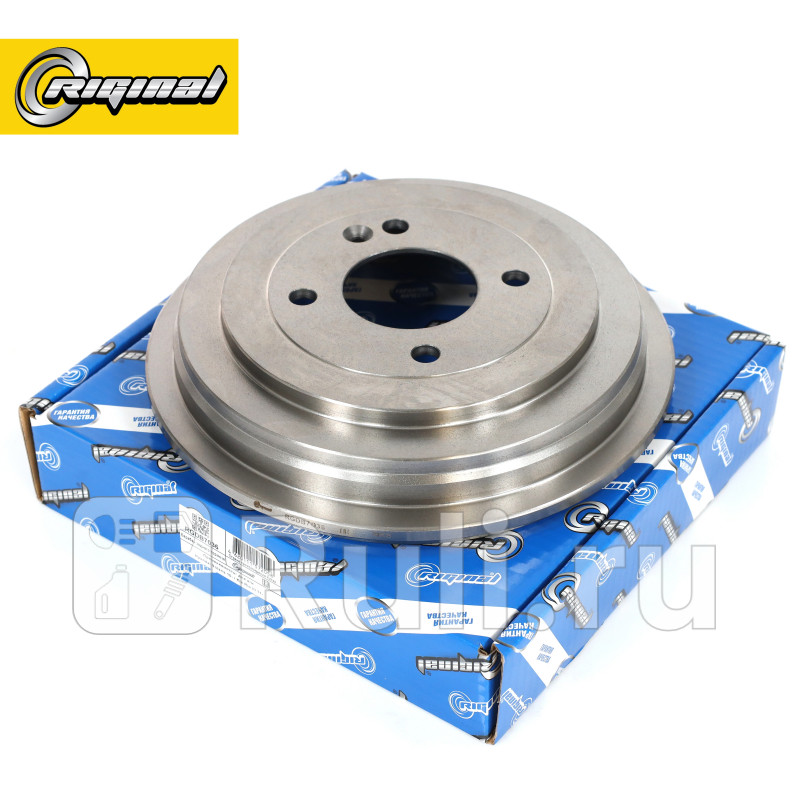 Барабан тормозной задний для ам Hyundai Solaris 10-Kia Rio III 11- 584110U000 Riginal RGDB7036 1800₽