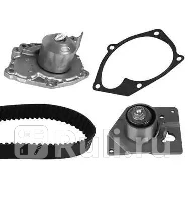 Ремень ГРМ (132 зуб.,26mm) + Водяной насос + ролик + плоская шайба + гайка  Metelli 30-0822-1