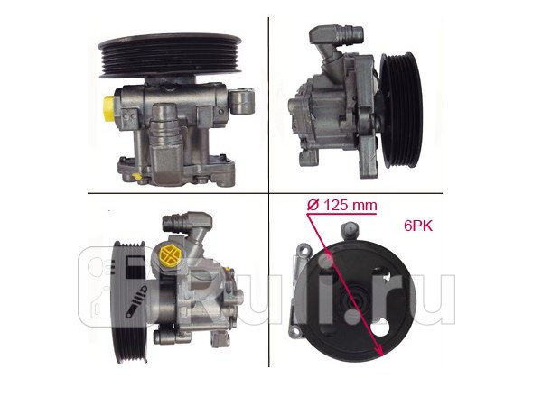 Насос гур для 2000-2008 SAT ST-VP52 7160₽