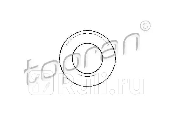 Резинка подвеса глушителя HANS PRIES 201 714 001 0₽