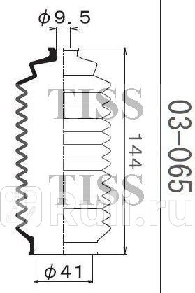 Пыльник рулевой системы Maruichi  MARUICHI 03065