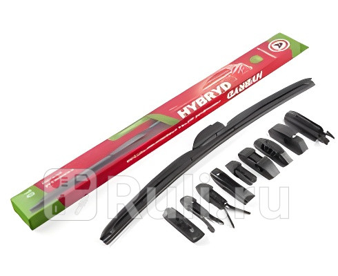 Щетка стеклоочистителя гибридная Autoprofi 22550 мм 10 переходников AUTOPROFI HYB-22 800₽