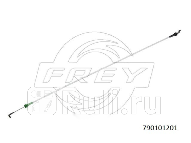 Трос замка двери передней Frey 790101201 1030₽