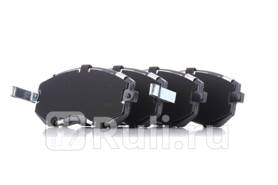 Колодки тормозные дисковые передние для Subaru Forester SG (2002-2008) TRW GDB3328