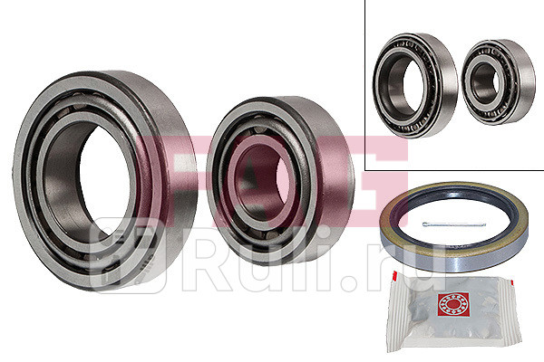 Комплект подшипника ступ. пер.Hyundai H100 93>, Mitsubishi L200/L300 86>  FAG 713619300