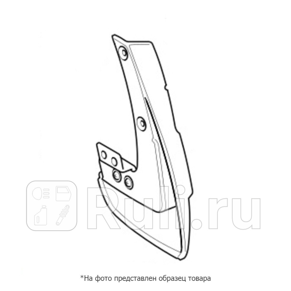 Брызговик передний VAG 5NA075111SL 0₽