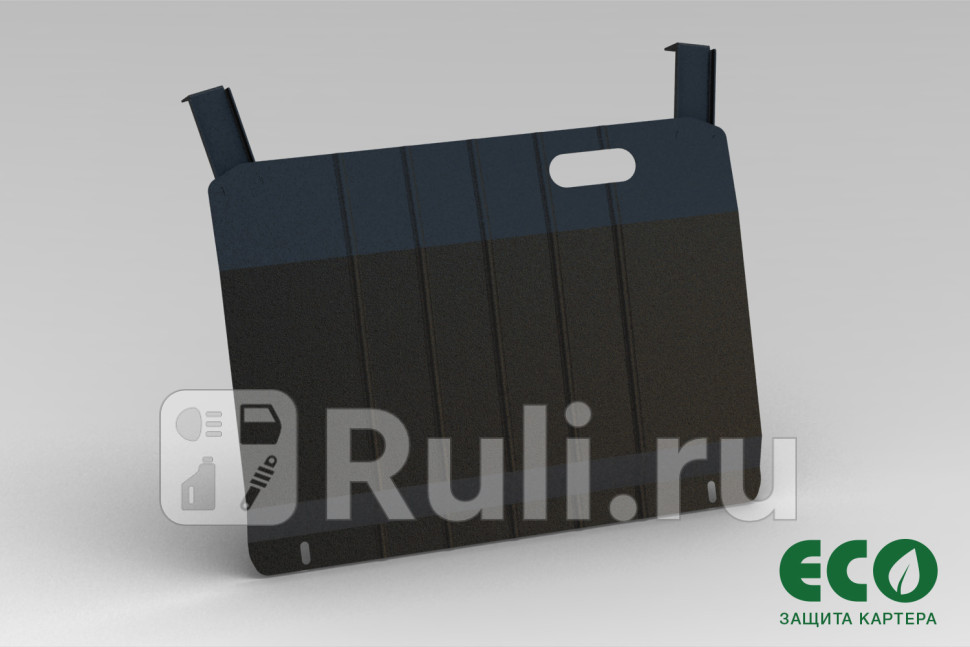 Защита картера + комплект крепежа для Lada Kalina (2013-2018) Eco ECO.52.20.020