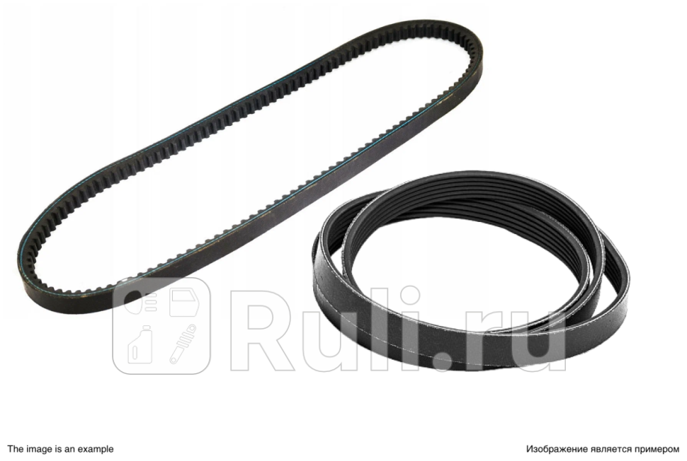 Ремень ленточный 13x850 GATES 6615ES 730₽