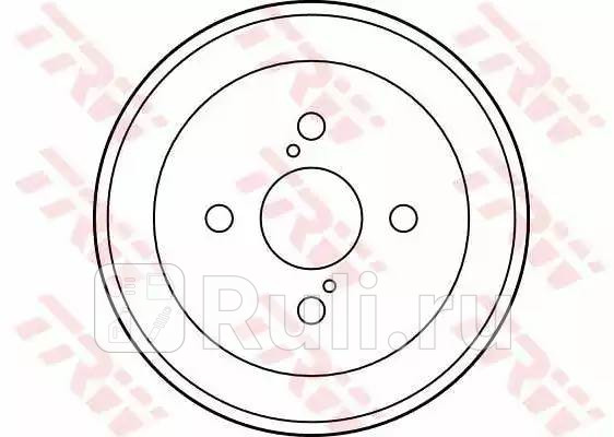 Барабан тормозной TRW DB4256 0₽