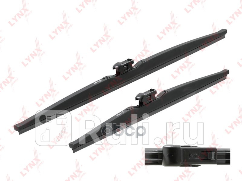 Комплект зимних щеток стеклоочистителя 600мм24450мм18 правлев LYNXAUTO LW6045L 2190₽