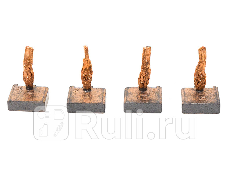 Щетка генератора/стартера 4 шт. CITROEN JUMPER III 06- P22DTE/FIAT DUCATO 15 2.3 06-  AS-PL BSX157-158