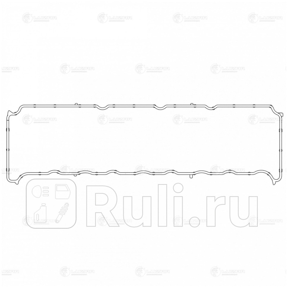 Прокладка клапанной крышки RENAULT CLIOKANGOOMEGANESCENIC 15dCI 05- LUZAR LES 21406 950₽