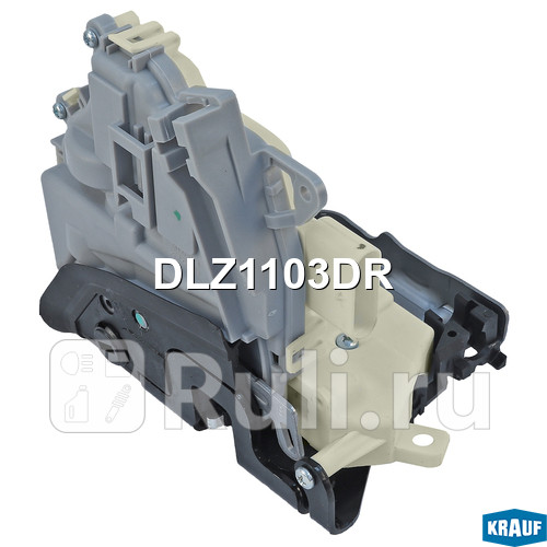 Замок двери Krauf DLZ1103DR 4780₽