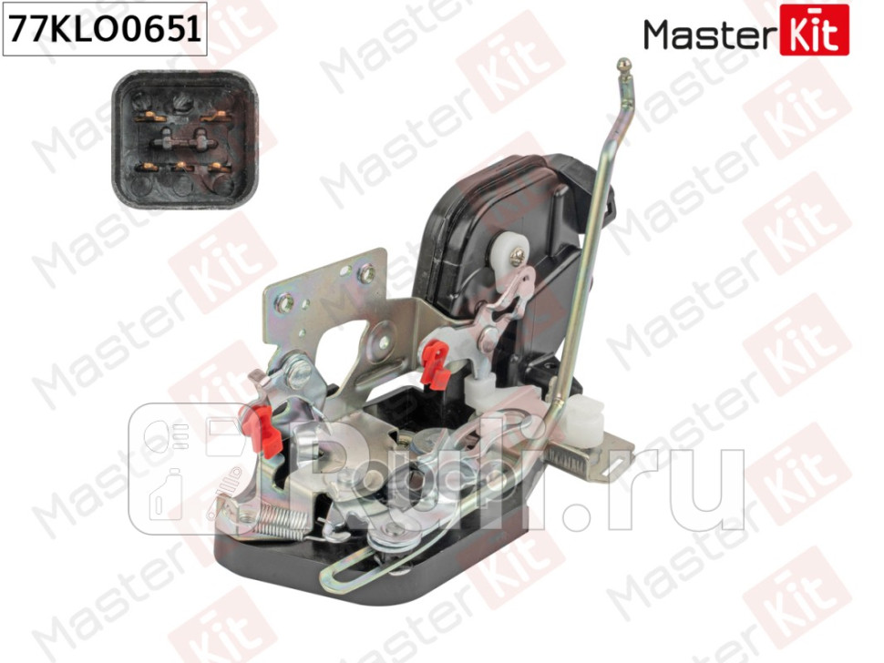 Замок двери перед прав HYUNDAI Tucson JM 2004 - 2009 77KLO0651 MASTERKIT 77KLO0651 4920₽