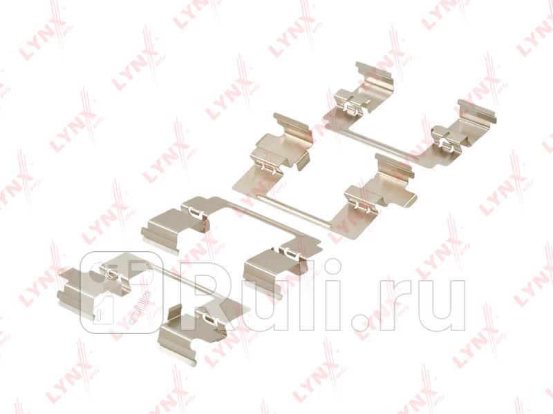 Ремкомплект дисковых тормозных колодок зад Honda Accord CW 08-15 Accord CW2 08- LYNXAUTO BC8436 760₽