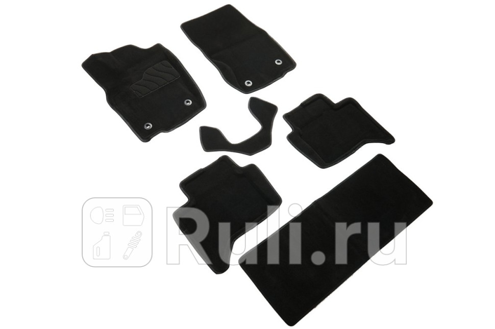 Коврики 3D ВОРС Toyota LC 250 PradoLexus GX 550 черные SEINTEX 316999 7790₽