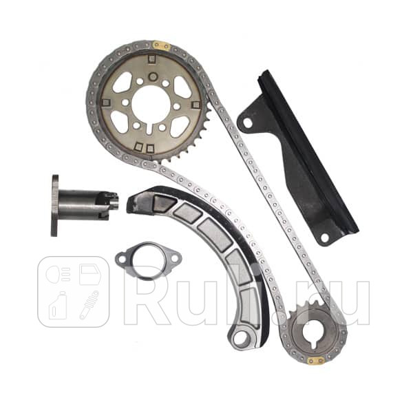 Комплект цепи грм цепь грм натяжитель башмак успокоитель звездочка 2 шт прокладка SKF vkml99000 17500₽