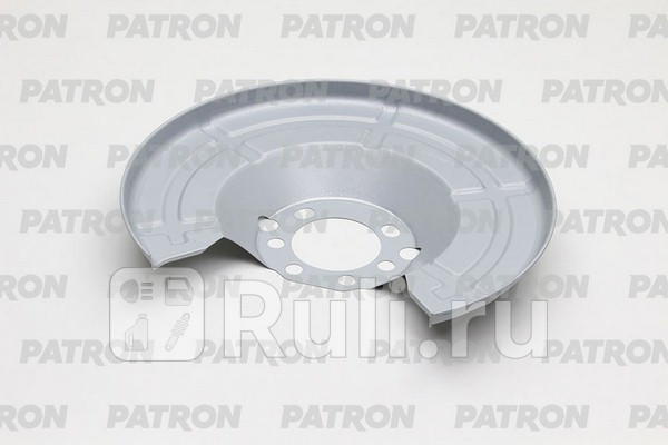 Кожух тормозного диска задний левый правый дисковый тормоз OPEL Astra G H 98-10 Zafira A B 99-12 Meriva A B 03- Combo C 01-11 PATRON PBS025 880₽