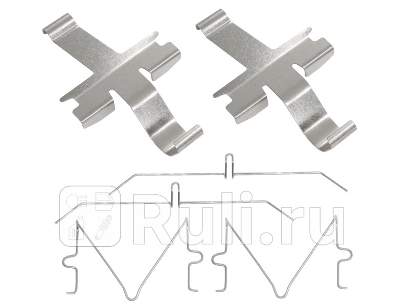 Комплект монтажный тормозных колодок FR TOYOTA LC80 90-98 LCP9 96-02 HILUX SURF 95-02 SAT ST-349-0033 130₽